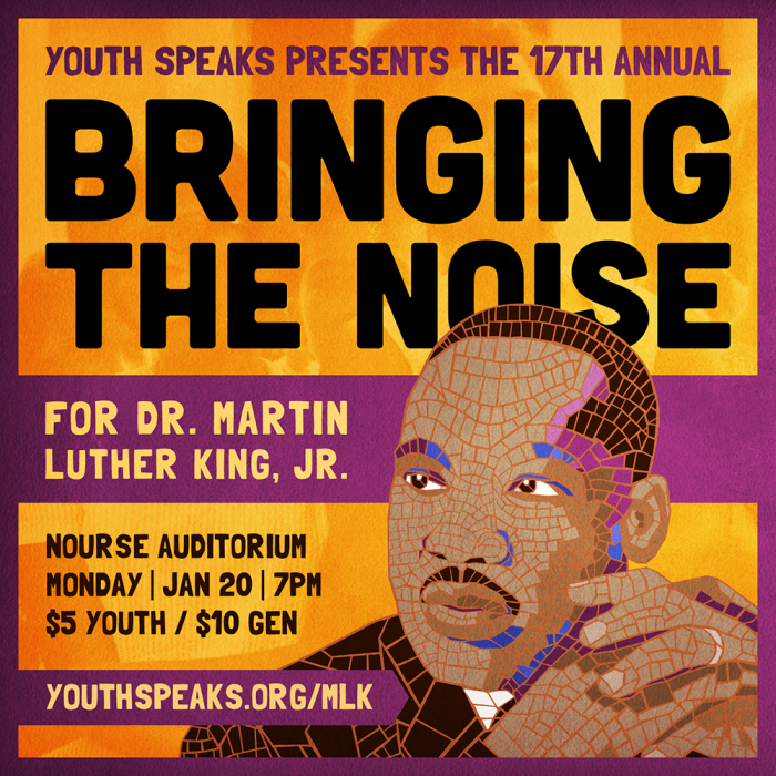 Graphic design for Youth Speaks